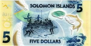 СОЛОМОНОВЫ ОСТРОВА 5 ДОЛЛАРОВ 2