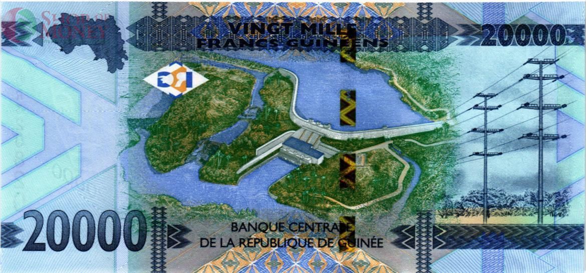 ГВИНЕЯ 20000 ФРАНКОВ 2