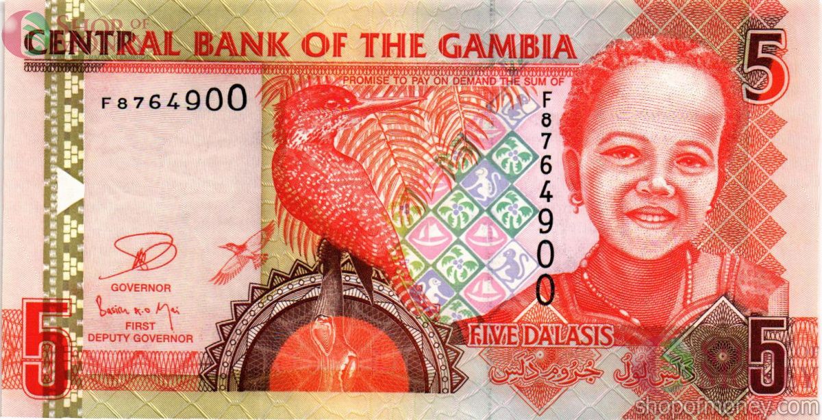 ГАМБИЯ 5 ДАЛАСИ 1