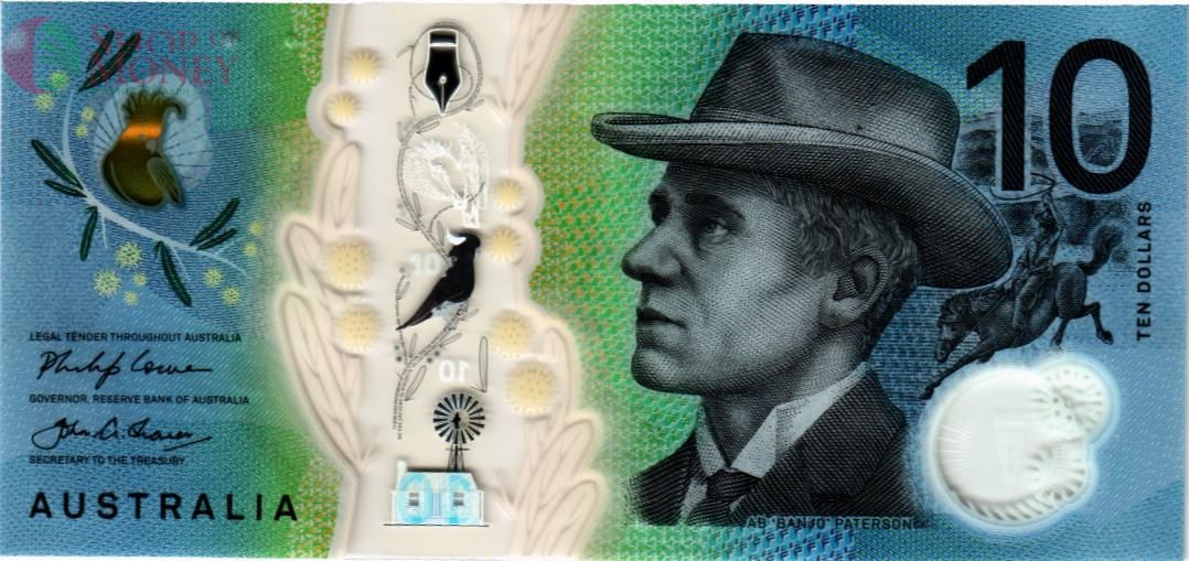 АВСТРАЛИЯ 10 ДОЛЛАРОВ 1