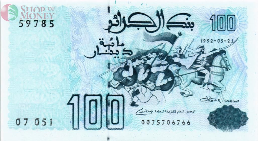 АЛЖИР 100 ДИНАР 1