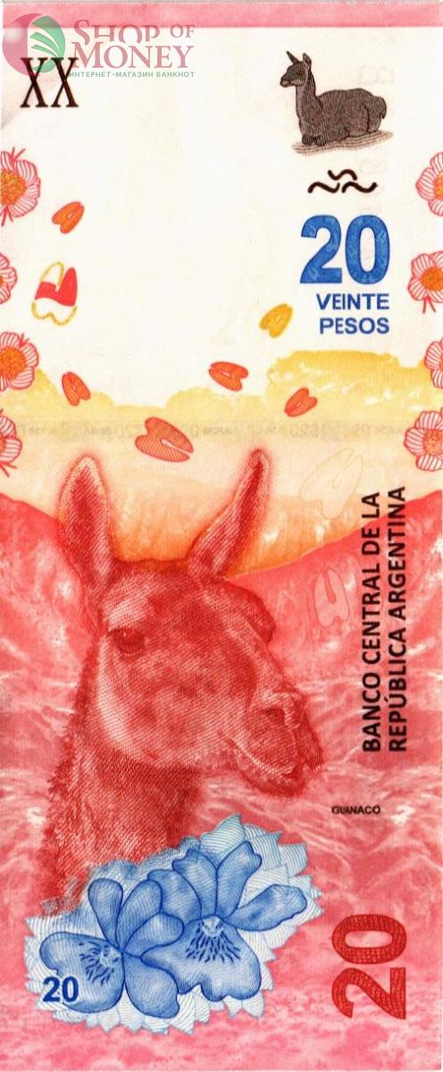 АРГЕНТИНА 20 ПЕСО 1
