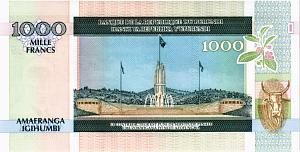 БУРУНДИ 1000 ФРАНКОВ 2