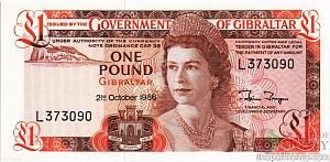 ГИБРАЛТАР 1 ФУНТ 1