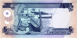 СОЛОМОНОВЫ ОСТРОВА 5 ДОЛЛАРОВ 2