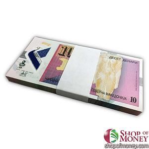 СЕВЕРНАЯ МАКЕДОНИЯ 10 ДЕНАР (100 БАНКНОТ) 1