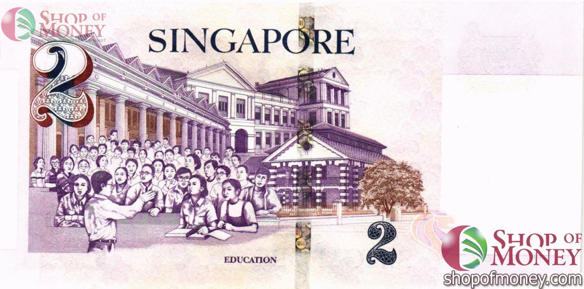 СИНГАПУР 2 ДОЛЛАРА 2