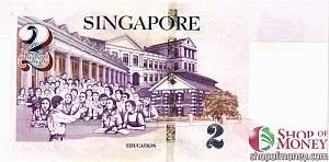 СИНГАПУР 2 ДОЛЛАРА 2