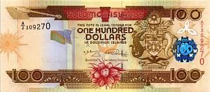 СОЛОМОНОВЫ ОСТРОВА 100 ДОЛЛАРОВ 1