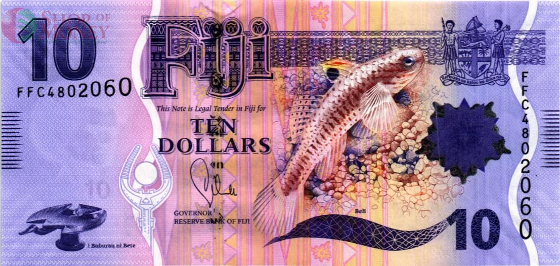 ФИДЖИ 10 ДОЛЛАРОВ 1