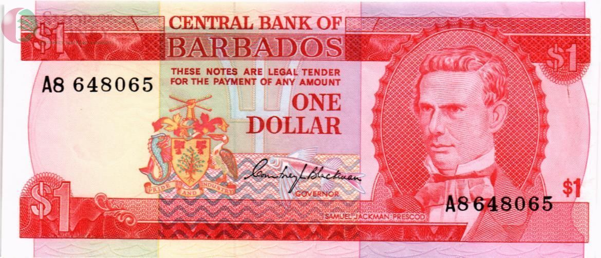 БАРБАДОС 1 ДОЛЛАР 1