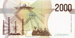 ИТАЛИЯ 2000 ЛИР 2