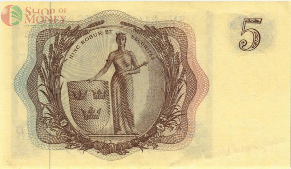 ШВЕЦИЯ 5 КРОН 2