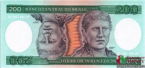 БРАЗИЛИЯ 200 КРУЗЕЙРО 1