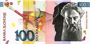 СЛОВЕНИЯ 100 ТОЛАРОВ 1