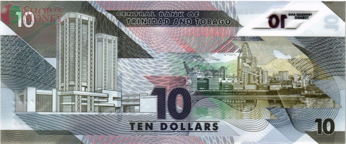 ТРИНИДАД И ТОБАГО 10 ДОЛЛАРОВ 2