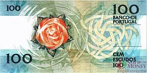 ПОРТУГАЛИЯ 100 ЭСКУДО 2
