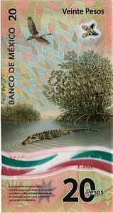 МЕКСИКА 20 ПЕСО (10.10.2022) 2