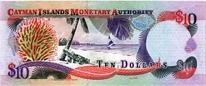 КАЙМАНОВЫ ОСТРОВА 10 ДОЛЛАРОВ 2