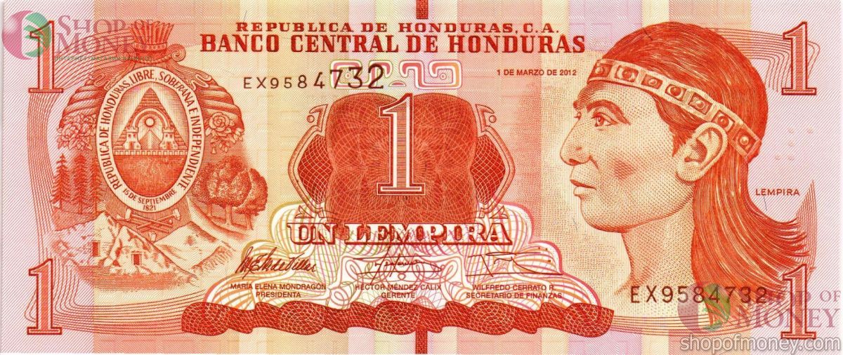 ГОНДУРАС 1 ЛЕМПИРА 1