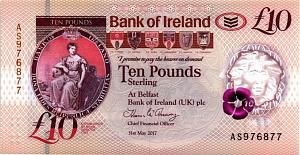 СЕВЕРНАЯ ИРЛАНДИЯ 10 ФУНТОВ 1