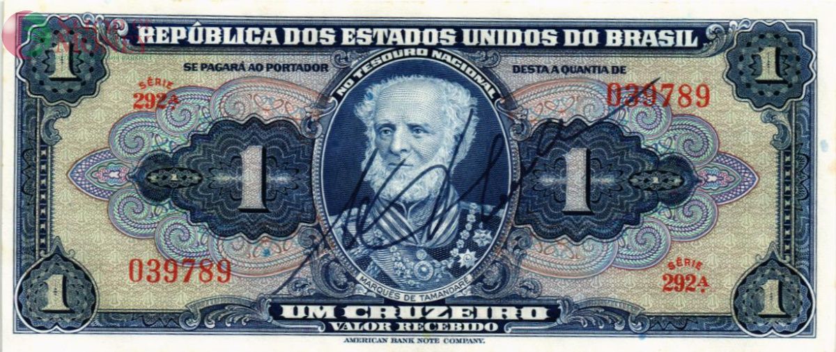 БРАЗИЛИЯ 1 КРУЗЕЙРО 1