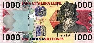 СЬЕРРА-ЛЕОНЕ 1000 ЛЕОНЕ 1