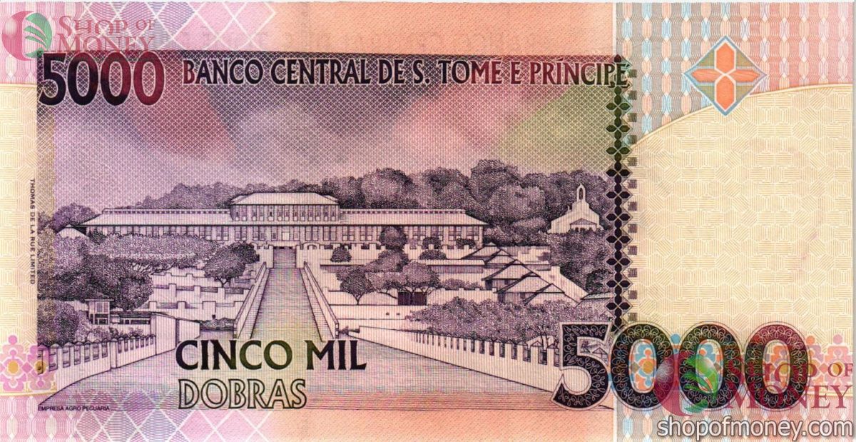 САН-ТОМЕ И ПРИНСИПИ 5000 ДОБР (-AA-ПРЕФИКС) 2