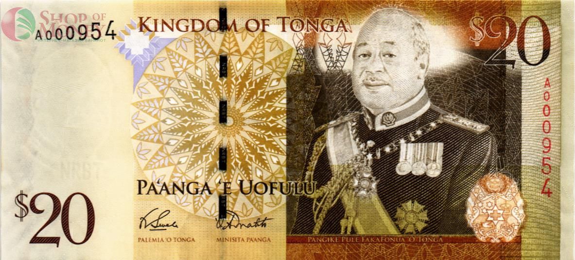 ТОНГА 20 ПААНГА 1