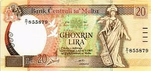 МАЛЬТА 20 ЛИР 1