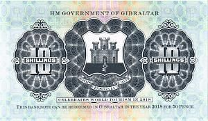 ГИБРАЛТАР 10 ШИЛЛИНГОВ 2